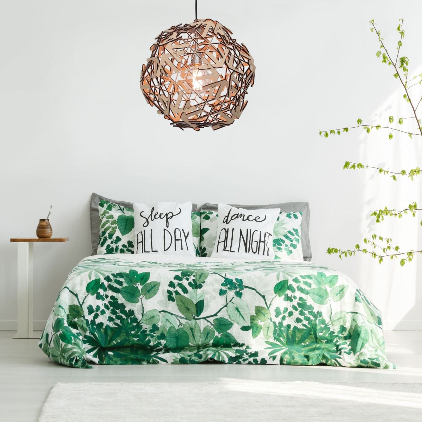 Hanglamp Snowflake in MDF