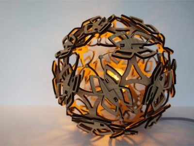 Butterfly in wood: oak